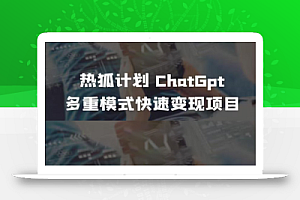 王大陆ChatGpt多重变现实操课,多种模式快速变现