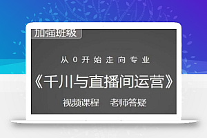 阳光哥·千川图文与直播间运营,从0开始走向专业,包含千川短视频图文、千川直播间、小店随心推