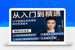 龙一·从入门到精通拼多多运营系列课,0-100的运营实操技巧,精细化系列课程带你弯道超车