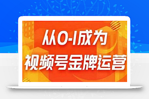 从0-1成为视频号金牌运营,微信运营/账号内容/选品组货/直播全案/起号策略,我们帮你在视频号赚到钱