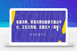 有道词典,前景无限的新图文搬运平台,正在红利期,流量巨大