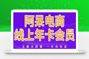 阿呆电商线上年会员,阿呆电商干货分享(更新中)
