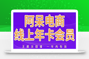 阿呆电商线上年会员，阿呆电商干货分享（更新中）