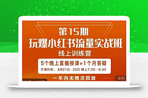 辛言玩爆小红书流量实战班,小红书种草是内容营销的重要流量入口