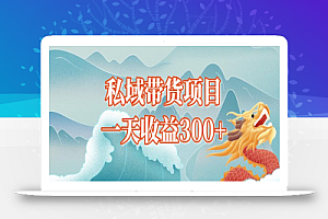 独孤私域带货蓝海项目,一天收益300+