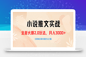 外面收费990的小说推广软件,零粉丝可变现,月入3000+,小白当天即上手
