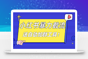 小红书截流引流大法,简单无脑粗暴,日引20-30个高质量创业粉
