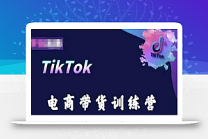 TikTok电商带货训练营,跟随时代潮流,跨境掘金