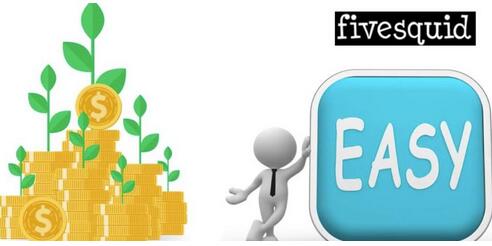 Fivesquid赚钱小技巧：每单5英镑，每天赚25英镑，只需上传下载，方法简单