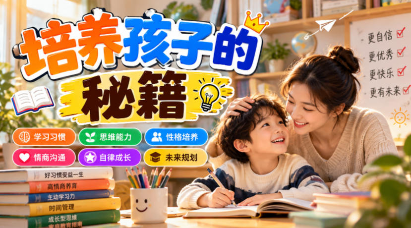 某公众号付费文章:培养孩子的秘籍