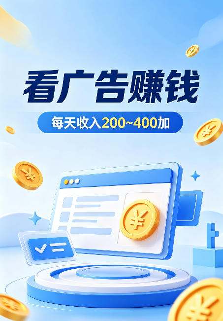 普通人翻身副业,ai自动浏览广告计划,零经验上手,日入300-400+,稳定增收,风口红利【揭秘】