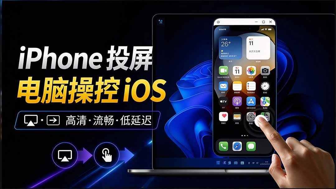 (21270期)iPhone 投屏到 Windows 电脑,还支持操控IOS系统,多台设备能同时上屏,有点意思 iPhoneMirror